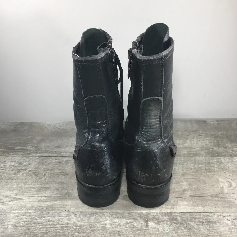 Harley-Davidson Motorcycle 98424 Street Trooper Riding Biker Mens Combat Boots 9